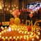 12 Pieces LED Timer Tea Lights Battery Operated, Flameless Flickering Timer Votive Tealight Fake Candle Bulk for Christmas Halloween Decorations